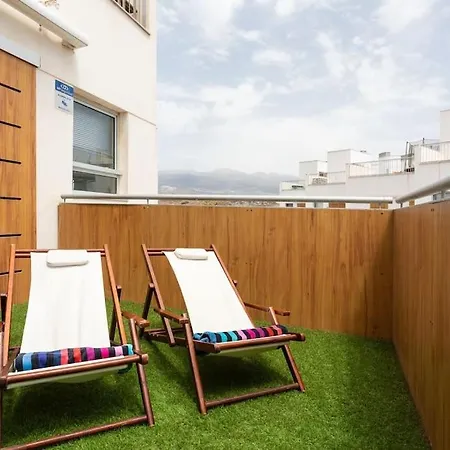 아파트 Maravilloso Apartamento Frente A La Playa, El Medano 그라나딜라데아보나